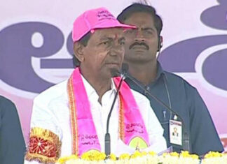 trs chief kcr appeals to give 17 mp seats in telangana