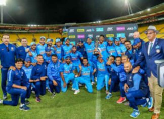 india won the series