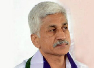 vijaysaireddy fires on cm chandrababu naidu