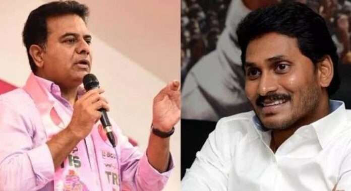 KTR Says Ys Jagan win in AP News, YS Jagan News, Newsxpressonline