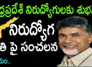 Chandrababu unemployment benefits decision News, AP Latest News, Newsxpressonline