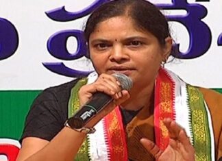congress leader nerella sarada comments on psycho srinivas reddy case